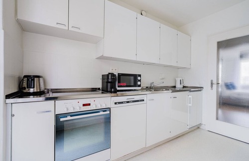 Alt-Wiedikon Apartment | Blueground | Enge, balcony & w/d, nr market