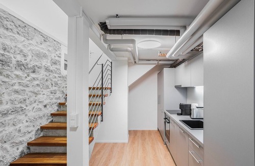 Oberstrass Apartment | Blueground | Oberstrass, rooftop, furnished