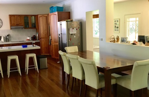 Boambee House | Boambee Retreat - 4 Bedroom Home with Pool near Beach sleeps 8