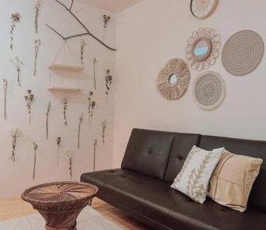Bocaue Apartment | Boho Themed 1BR Condo near PH Arena and SM Marilao