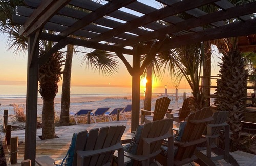 Port St. Joe House | Bondi: Unique Beachfront Home on IP- Large Priv. Pool, Pet Friendly, Sleeps 16