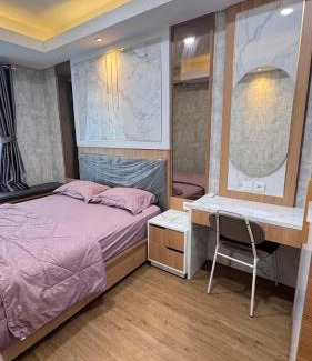 Balikpapan Apartment | Borneo Bay - 1BR lt 23 view laut dan kolam renang