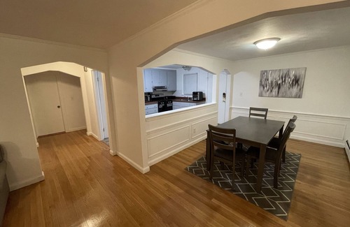 West Street - River Street Apartment | Boston’s Best! Free parking! 2 Bdrm apt with backyard, patio and parking