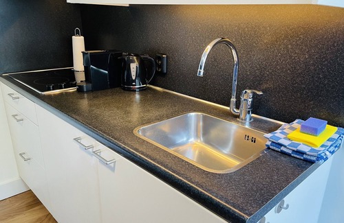 Bergen Apartment | Boutique Apartments Bergen "Blue", with private terrace and courtyard