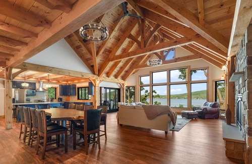 Naples Cabin | Braeloch Lodge - Canandaigua lakefront timberframe w/breathtaking views, spa