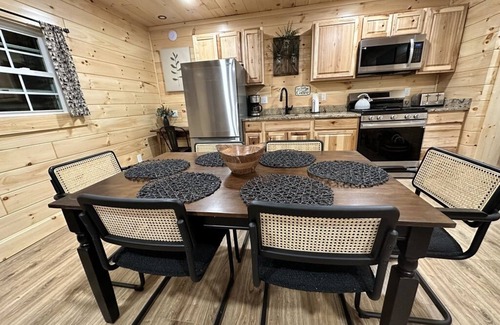 Old Forge Cabin | Brand NEW! 2-Bedroom Cabin in Old Forge. AC, Washer/Dryer, WiFi. Walk to town!