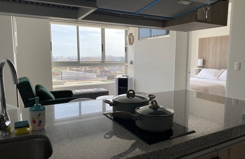 Balconcillo Apartment | Brand new apartment 100% furnished near San Isidro, the best view of Lima
