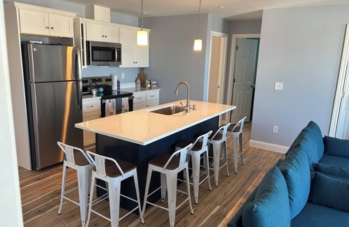 Southern Coast House | Brand New Build 4 bed/2 bath w/private beach access-On Atlantic Ave!