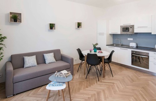 Zizkov Apartment | Brand new reconstructed building at walking distance from Prague center