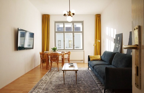 Vrsovice Apartment | BRAND NEW Stunning just remodeled condo in trendy and central part of the town