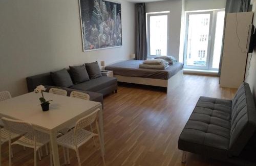 Palmovka Apartment | Brand new studio apartment #24 in Elite residence with free secure parking in the center