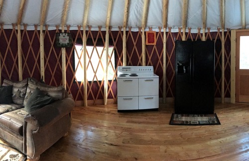Coram Apartment | Brand New Yurts in the wilds of MT-Stay @ GNP like no other! 7mi. from W Glacier