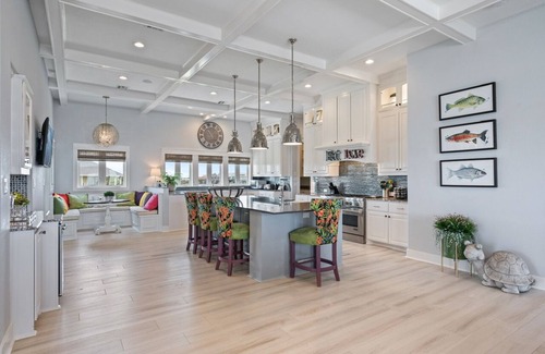 Port Bolivar House | Breathe Easy - Beachfront - Pool & Spa -Elevator - Gated community - 5+ Bdrms