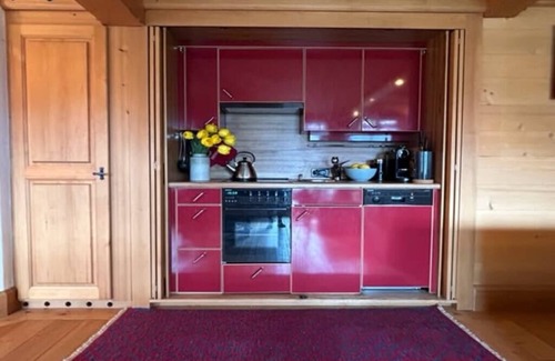 Saanen Apartment | Breathtaking View Cozy Chalet