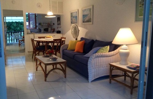 Rendezvous Apartment | Breezy quiet 1 bed apartment lovely views, parking, pool, near beach, SKY tv.