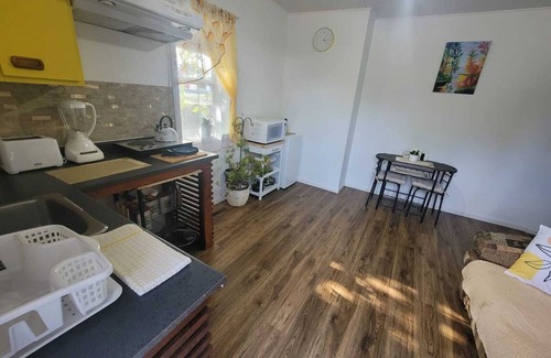 Edmundston Apartment | Bright 1 bedroom apartment close to highway, wifi, netflix, prime, free parking