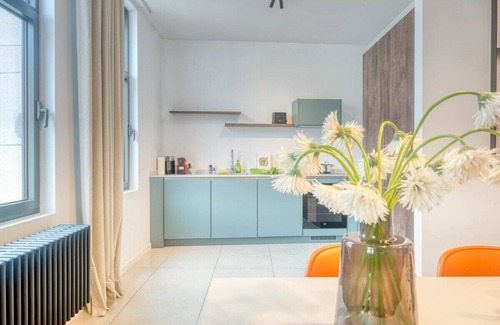 University District Apartment | Bright 2BR Flat in Antwerp City
