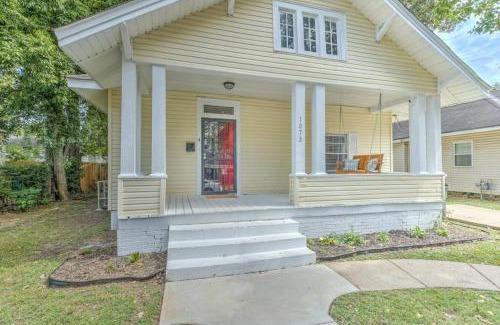 Cooper-Young Historic District House | Bright & Charming Cottage with Fire Pit and Porch Swing - Close to Beale Street, BBQ, Graceland, and The Liberty Bowl