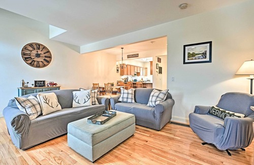 West Hartford Condo | Bright Condo w/Community Perks: Near Ski Quechee!