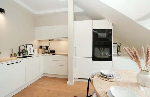 Kamppi Apartment | Bright & Modern Scandinavian Attic Suite in City Center