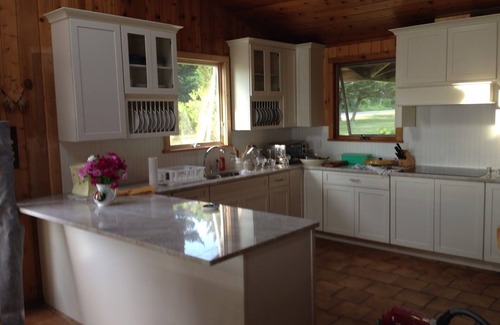 Shorewood House | Bright, open waterfront house with gorgeous sunsets and private beach