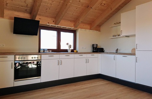 Altusried Apartment | Bright vacation apartment, open loft, for 5 people.