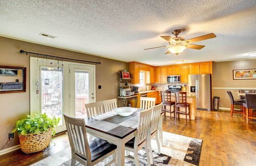 Browns Summit House | Browns Summit Vacation Rental w/Fire Pit!