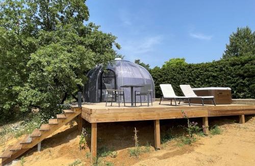Bathernay Bed & Breakfast | Bulle StelléA 26 m2, SPA Privatif au domaine CollinéA