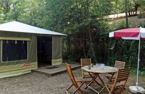 Gaugeac House | Bungalow canvas CARIBBES 20m2 2 Schlafzimmer 4 persons