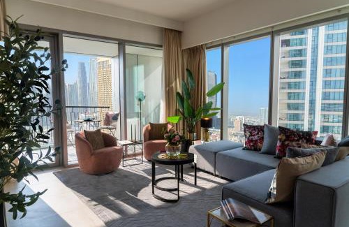 Za'abeel 2 Apartment | Burj Khalifa LifeStyle Boost! Fabulous 4bed open view Corner Suite Plus Dubai Mall Access