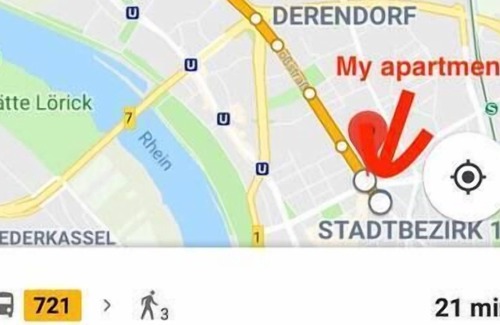 Pempelfort Condo | Business flat near Trade Fair/HBF WiFi Netflix