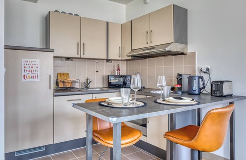 Quartier Vieux Marche-Cathedrale Apartment | Célestine, mignon F2 en centre ville de Rouen - Proximité Donjon de Rouen
