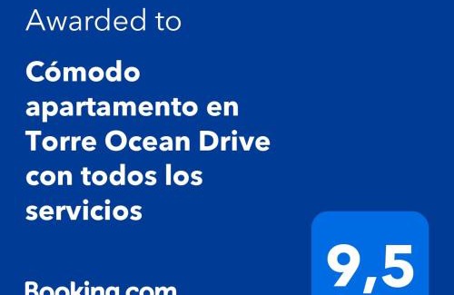 Aidy Grill Apartment | Cómodo apartamento en Torre Ocean Drive con todos los servicios