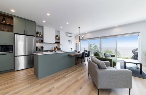 Petite-Riviere-Saint-Francois Condo | Havre du Loup: Riverside Retreat and Scenic Views