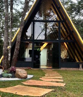 Sao Thome das Letras Ski Chalet | Cabana Araucária