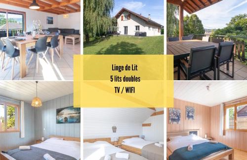 Rumilly Terre de Savoie House | Cabana & Maison Entre Lacs & Montagnes -Proche Annecy