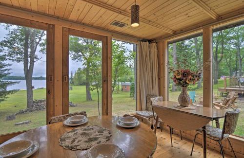 Atlanta House | Cabin on Rush Lake with Bar, Grill and Kayaks!