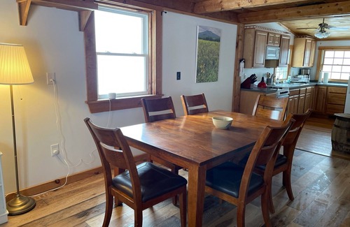 East Burke Cabin | Cabin with guest house on biking/VAST trails