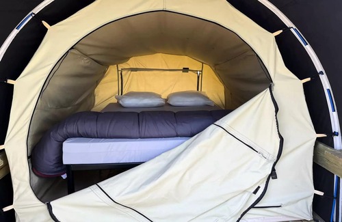 Saint Nazaire sur Charente RV Rental | Camping Flower L'Abri-côtier * - NEW /D'Tente DKbane 12m² UNUSUAL - 1 bedroom + terrace (without sanitary facilities) 2 people