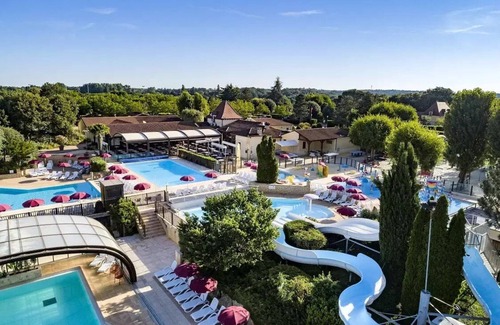 Saint-Crepin-et-Carlucet House | Camping les Péneyrals* - Privilege Cottage TV LV Clim 3 rooms 4 people 1 bathroom