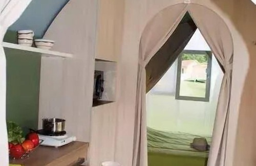 Lus-la-Croix-Haute House | Camping Champ la Chèvre* - Coco Sweet 3 rooms 4 people Without Sanitary