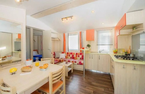 Saint Laurent de la Pree House | Camping Domaine des Charmilles * - Mobil home Comfort XL 4 rooms 6 people
