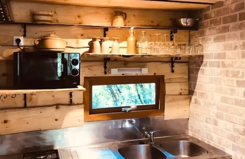 Ornans House | Camping Ecologique la Roche d'Ully* - Ogham Cottage 3 Rooms 4 People