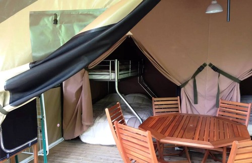 Landry House | Camping Eden de la Vanoise* - Victoria Canvas Bungalow 3 Rooms 5 People Without Sanitary