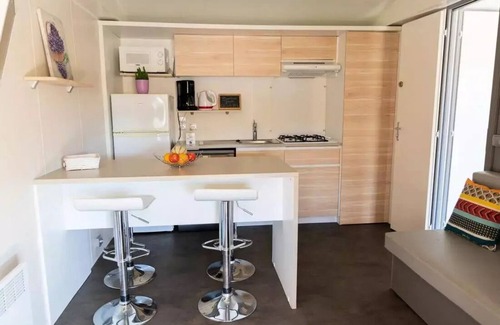 Manosque House | Camping Flower Provence Vallée* - Mobile home Premium 3 rooms 4 people Air-conditioned