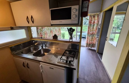 Saint-Jean-de-Valeriscle Ski Chalet | Camping L'Orée des Cévennes * - Chalet 5 people