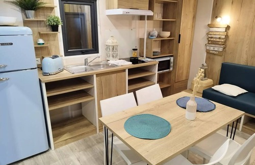 Saint-Laurent-la-Vallee House | Camping Le Daguet * - cabin 4 places 2 bedrooms 4 people