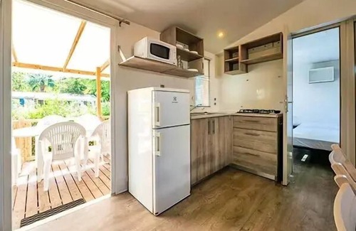 Lancieux House | Camping Le Soleil de Saint-Sieu * - Comfort 4-room mobile home for 6 people