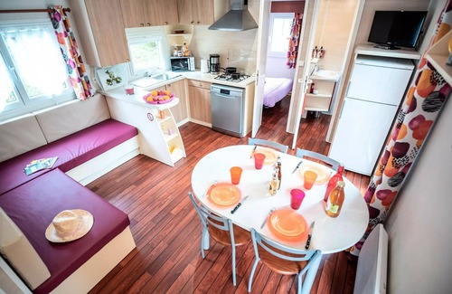 Severac-d'Aveyron House | Camping les Calquieres* - Mobile Home Sunny 3 Rooms 4 People + dishwasher