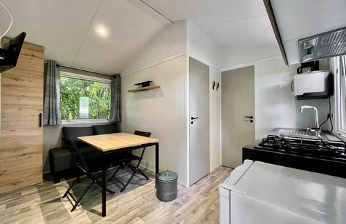 La Douze House | Camping Ushuaïa Villages Le Bois Coquet * - Bikini mobile home - 2 bedrooms - TV - 23m² 4 people
